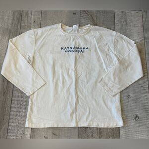 Zara Youth Long Sleeve Graphic T-Shirt